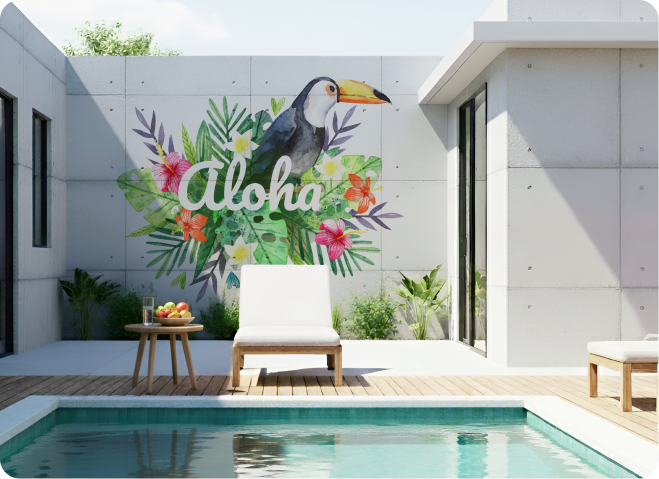 wall sticker printing